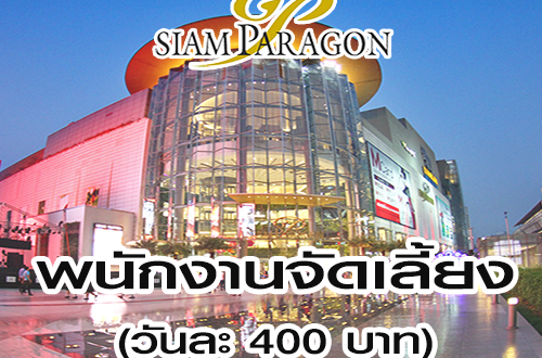 งาน Part Time พนักงานจัดเลี้ยง (วันละ 400 บาท)