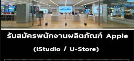 รับสมัครพนักงานประจำร้าน iStudio และ U-Store