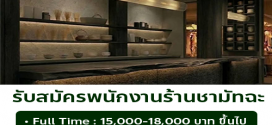 รับสมัครพนักงานร้านชามัทฉะ Plain (ประจำ – พาร์ทไทม์)